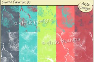 Cheerful Paper Set 30 and A Set of 10 12x12 Inch Backing Papers: A Creative Essential for Every Workspace