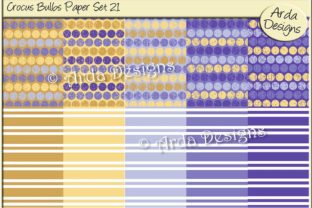 Crocus Bulbs Paper Set 21