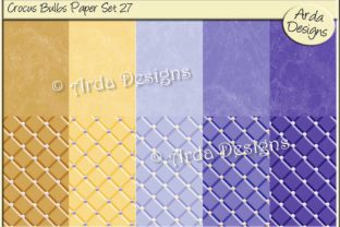 Crocus Bulbs Paper Set 27: A Versatile Tool for Art, Craft, and Design