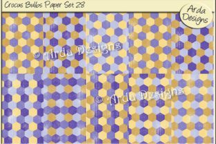 Crocus Bulbs Paper Set 28