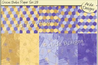 Crocus Bulbs Paper Set 29: A Versatile Tool for Art, Craft, and Design