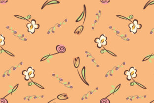 Exploring the Versatility of Small Floral Tulips Pattern Seamless Design