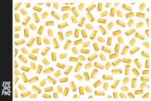 Gold Stems Pattern: A Versatile Design Resource for Creatives and Businesses