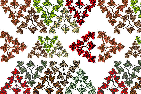 Leaf Hand Drawn Vintage Decorative Elements: A Timeless Design Asset