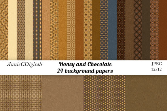 Mini Print and Solid Background Papers for Creative Efficiency