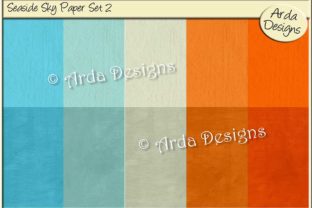 Seaside Sky Paper Set 2
